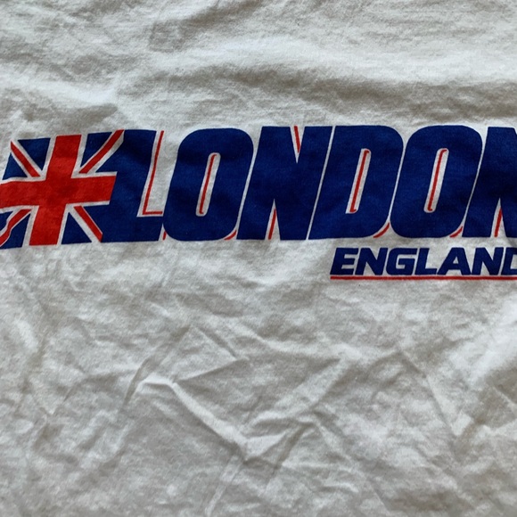 Vintage London England 90s Travel T Shirt - Picture 3 of 9
